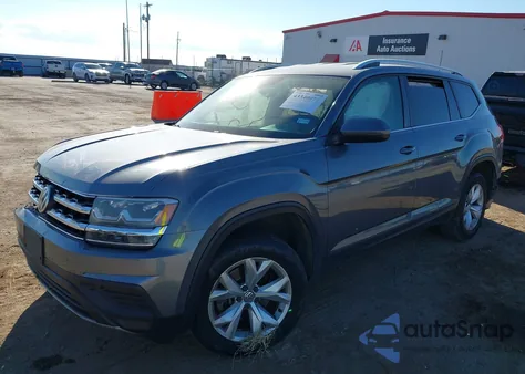 2019 Volkswagen Atlas 2.0T S z USA, uszkodzony, nr VIN 1V2AP2CA3KC589089